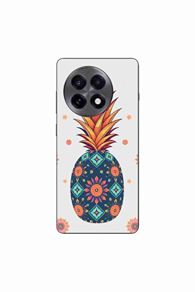OEM Husa compatibila cu OnePlus 13R Silicon Gel Tpu Model Floral Pineapple