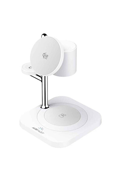 Acefast Ασύρματος Φορτιστής (Qi Pad) 32.5W Λευκός (E39)