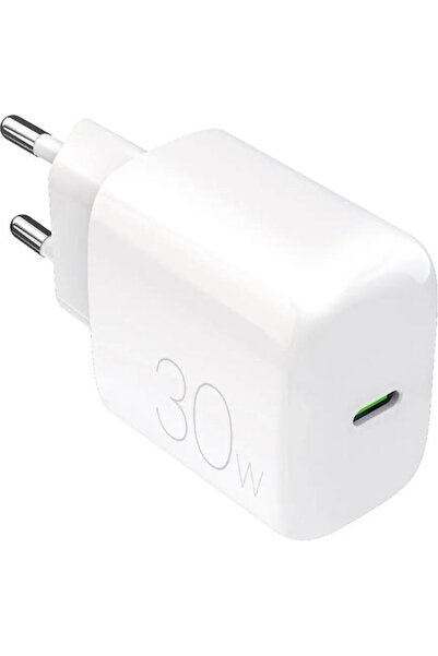 Puro Φορτιστής Χωρίς Καλώδιο με Θύρα USB-C 30W Λευκός (Prolite)