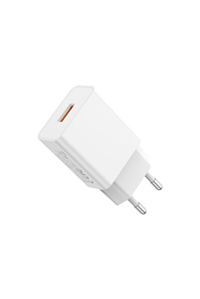 Xo Φορτιστής Χωρίς Καλώδιο με Θύρα USB-A 18W Λευκός (L127)