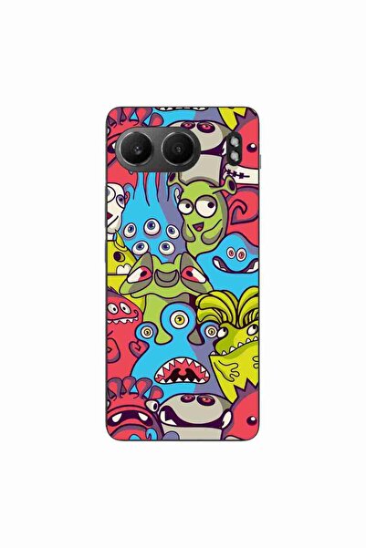 OEM Husa compatibila cu OnePlus Nord 4 Silicon Gel Tpu Model Squishi Monsters