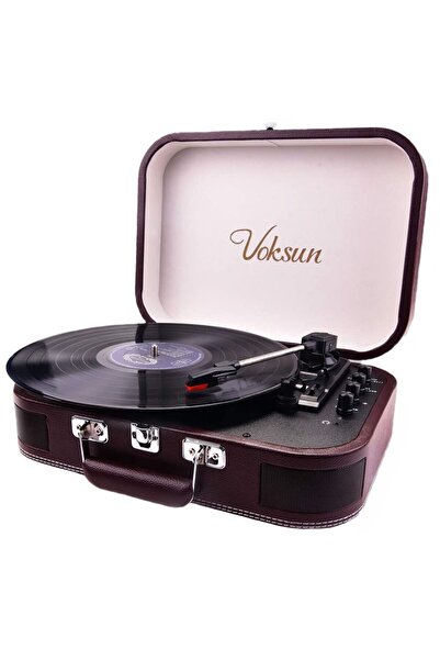 VOKSUN Pick-up Voksun, Bluetooth 5.0, AUX, Card SD, USB, boxe integrate, desi...