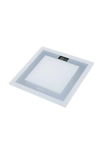 VIVAX PS-154WG Bathroom Scale, 150 kg, Glass, Grey/White