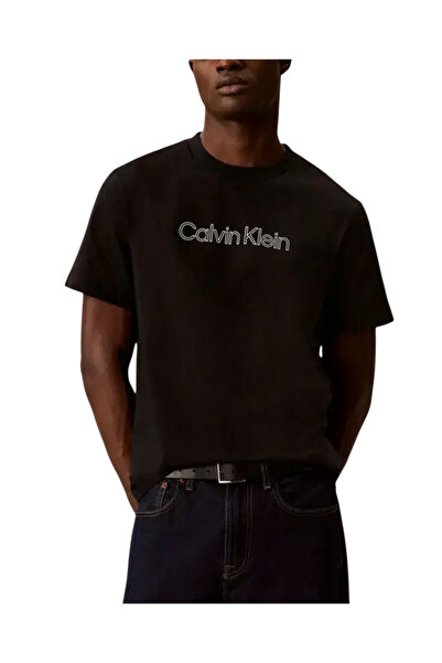 Calvin Klein Ανδρικό T-shirt Μαύρο LV04LG812G-UB1