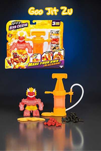 GOO JIT ZU Heroes of Uzayan Hero Creator Make Your Own Pk Blazagon Kendin Yap !