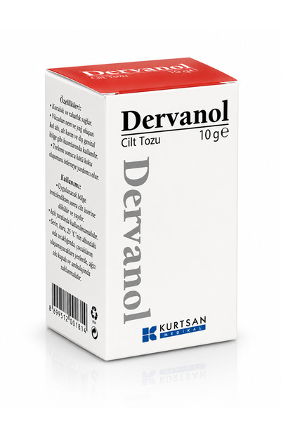 KURTSAN MEDİKAL Dervanol Cilt Tozu 10 gr