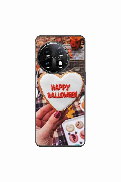 OEM Husa compatibila cu OnePlus 12R Silicon Gel Tpu Model Happy Halloween Coo...