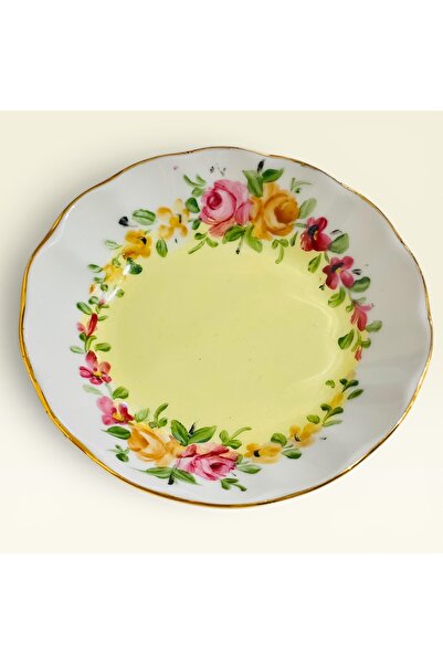 ELA'S CONCEPT 1 Piece of Çelenk Tea Plate