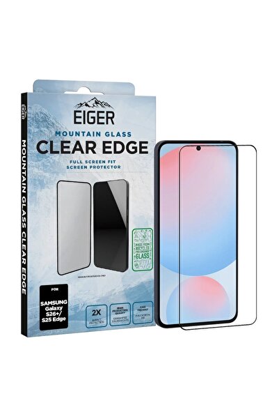 EIGER Folie Sticla 3D Mountain Glass GRS Samsung Galaxy S26 Plus/ S25 Edge Tr...
