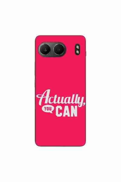 OEM Husa compatibila cu OnePlus Nord 4 Silicon Gel Tpu Model Mesaj Actually Y...