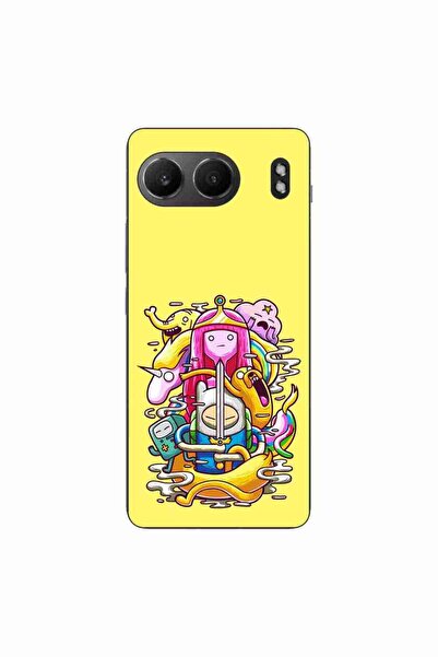 OEM Калъф, съвместим с OnePlus Nord 4, силиконов гел TPU, с дизайн на плакат ...