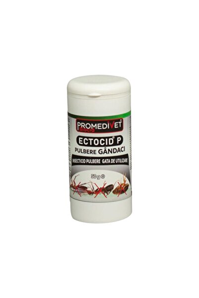 Promedivet Insecticid Ectocid Pulbere Gandaci Plus 50 g