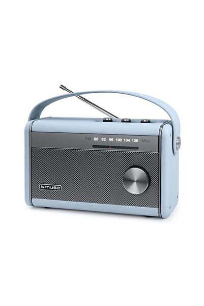 Muse Ραδιόφωνο M-098VB Μπαταρίας-Ρεύματος με Bluetooth Μπλε