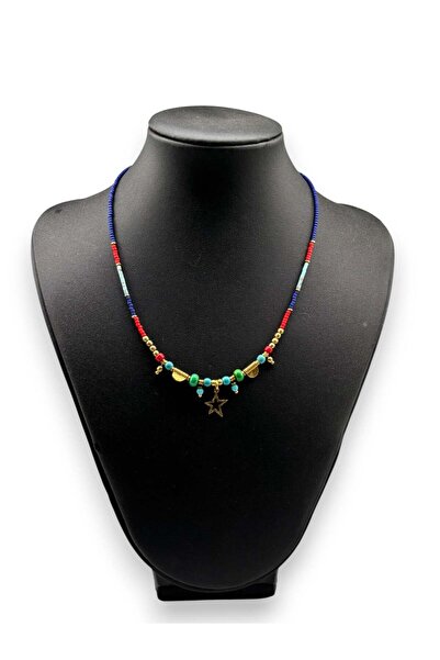Bozhi Necklace Glass Beads Casual Elegance