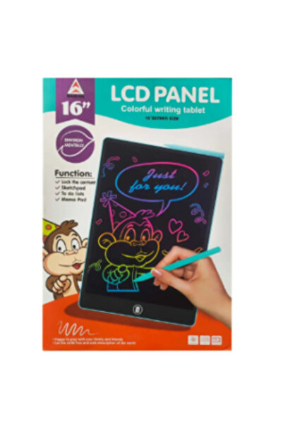 PlayFun 16-инчов LCD графичен таблет, цветен екран, за писане и рисуване