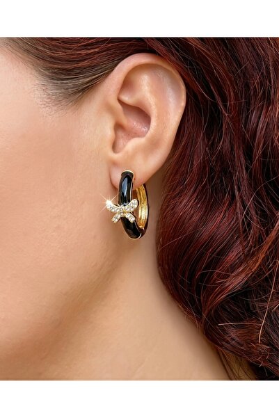 XP XUPİNG Elegance Museum Xuping Tarnish Resistant Steel with Black Enamel an...