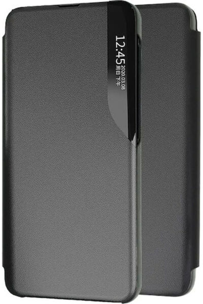 Other Ancus Samsung Book Σιλικόνη / Συνθετικό Δέρμα Μαύρο (Galaxy A16) Κωδικό...
