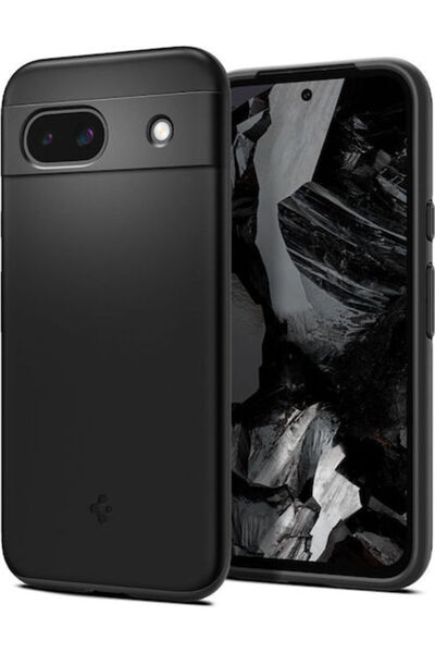 Spigen Husă subțire de protecție spate din silicon / plastic, 1.55mm, Negru (...