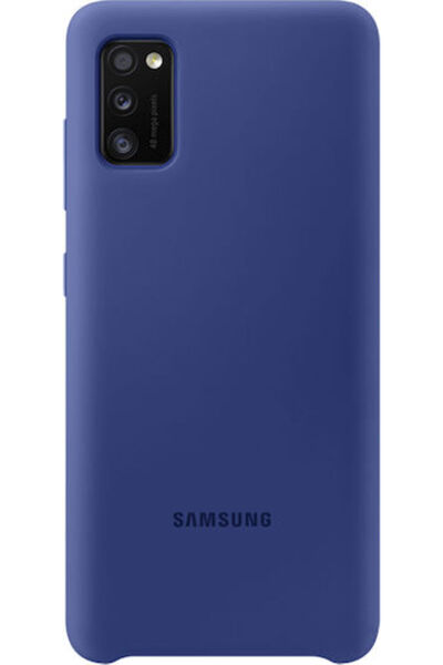 Samsung Πίσω Κάλυμμα Σιλικόνης Μπλε (Galaxy A41) Κωδικός: EF-PA415TLEGEU