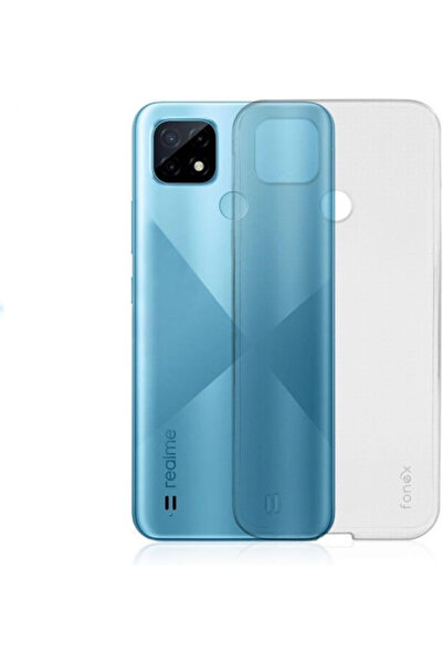 Fonex Πίσω θήκη σιλικόνης 0.2mm, Διαφανής 0.2mm (Realme C21) Κωδικός: INV1565T