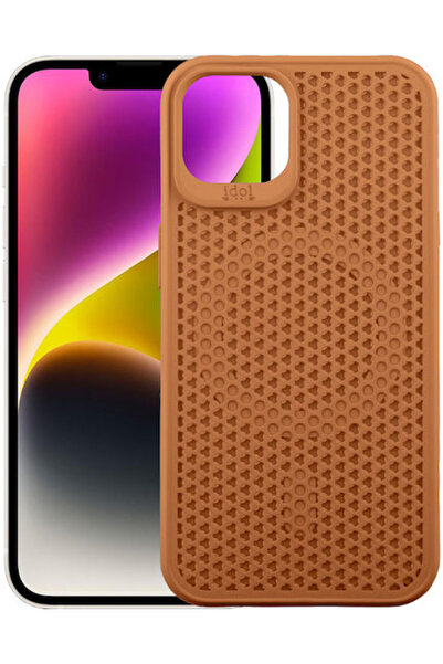 Other Idol 1991 Air 360 Πλήρους Κάλυψης Σιλικόνης Καφέ (iPhone 14)