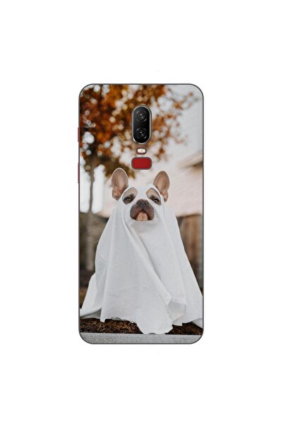 OEM Husa compatibila cu OnePlus 6 Silicon Gel Tpu Model Halloween Catel Costu...