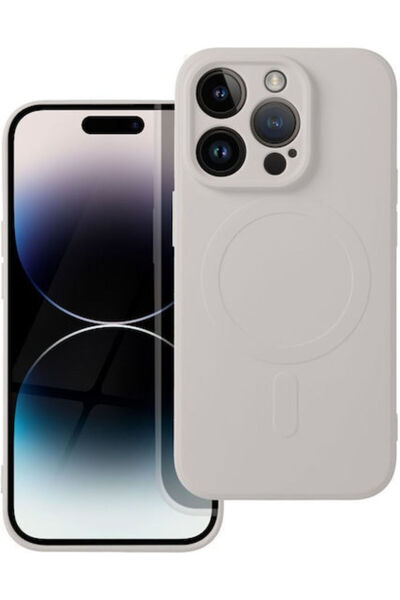 OEM Mag Cover Πίσω Κάλυμμα Σιλικόνης Γκρι (Galaxy S26)