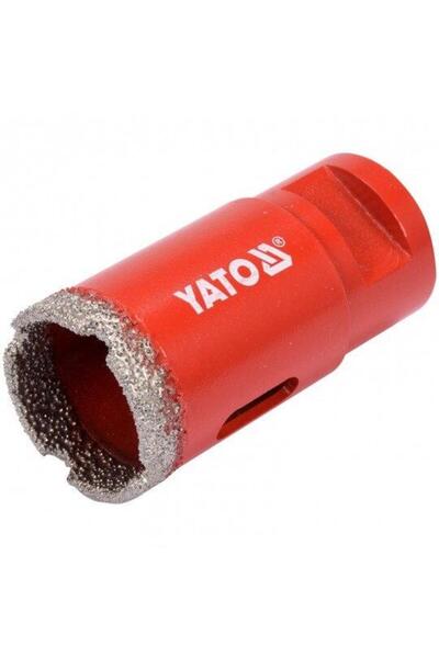 yato 30 mm Diamond Hole Saw for Ceramic, M14, Dry Cutting YT-60445