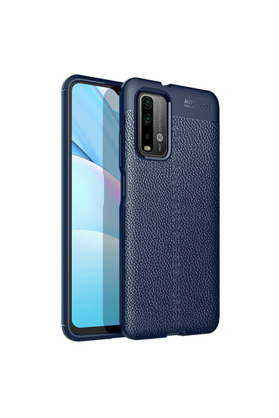halkhouse Redmi 9T & Redmi Note 9 4G Kılıf Kamera Korumalı Auto Focus Deri Kapak