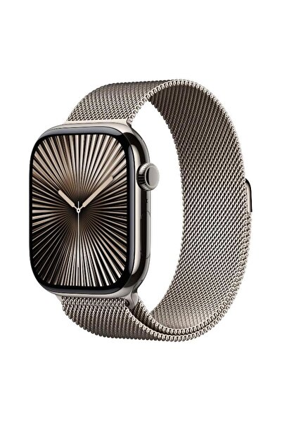 Apple Смарт часовник Watch 10 GPS Cellular, Титаниев 46мм, LTPO OLED, 64ГБ, М...
