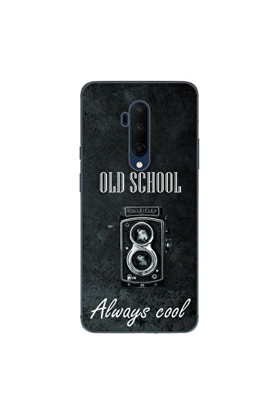 OEM Husa compatibila cu OnePlus 7T Pro Silicon Gel Tpu Model Retro Camera