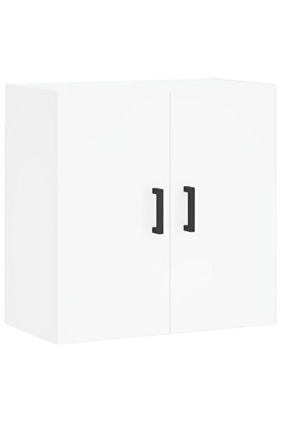 vidaxl Wall cabinet, white, 60x31x60 cm, composite wood