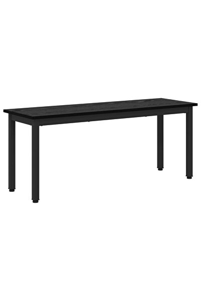 vidaxl bancă Stejar Negru 110 x 35 x 45 cm Lemn compozit