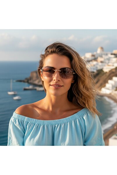 Tress Fashion Γυναικεία γυαλιά ηλίου - ροζ UV400 - 2020-382 (Περιλαμβάνεται θ...