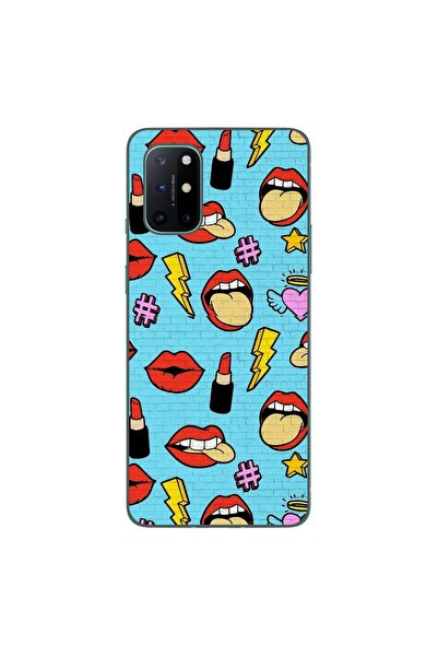 OEM Husa compatibila cu OnePlus 8T Silicon Gel Tpu Model Pop Art Lips
