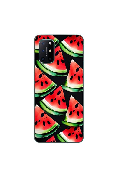 OEM Husa compatibila cu OnePlus 8T Silicon Gel Tpu Model Watermelon Slices