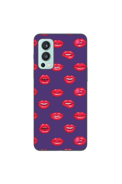 OEM Husa compatibila cu OnePlus Nord 2 Silicon Gel Tpu Model Buze Pattern