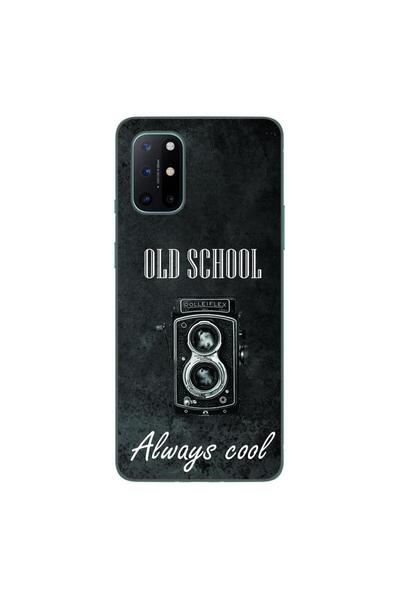 OEM Husa compatibila cu OnePlus 8T Silicon Gel Tpu Model Retro Camera