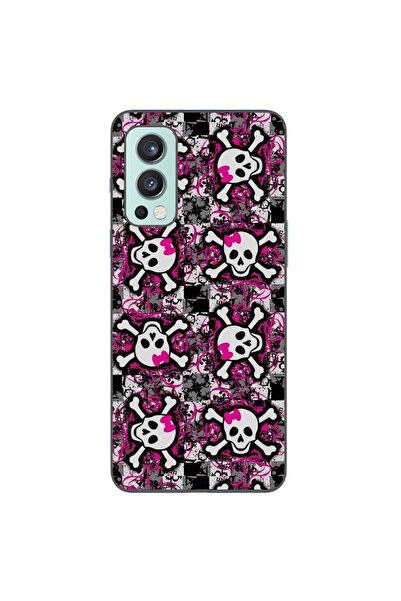 OEM Husa compatibila cu OnePlus Nord 2 Silicon Gel Tpu Model Pop Art Skeleton