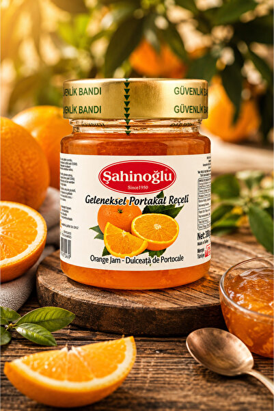 şahinoğlu Set 3 X Dulceață Premium de Portocale, 250gr | Gust & Aromă Intensă