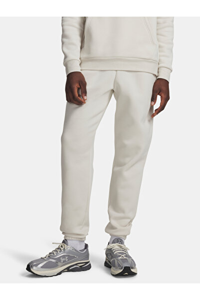 Under Armour Pánské tepláky UA Icon Fleece Jogger-WHT