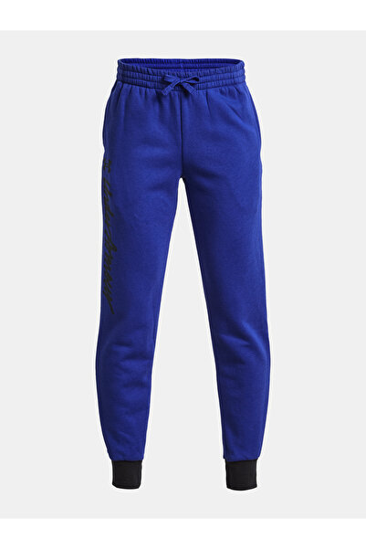 Under Armour Tepláky UA Rival Fleece Script Jgrs-BLU
