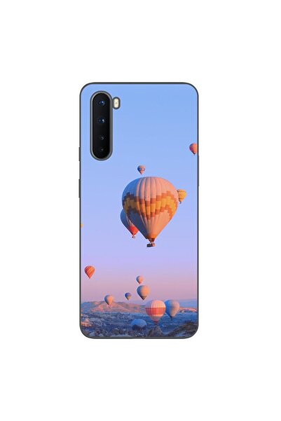 OEM Case compatible with OnePlus Nord Silicone Gel Tpu Balloon Pattern