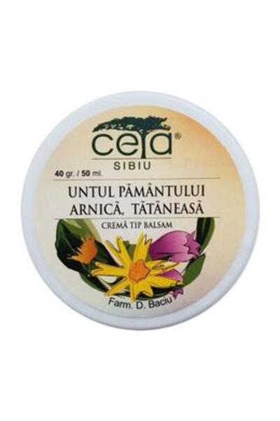Ceta Sibiu Unguent Untul Pamantului, Arnica si Tataneasa Ceta, 40 g