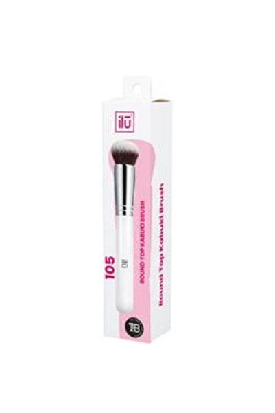 İlü Pensula pentru aplicarea pudrei Ilu Round Top Kabuki Brush, 1buc