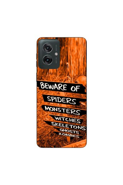 OEM Husa compatibila cu Motorola Moto G55 Silicon Gel Tpu Model Halloween Bew...