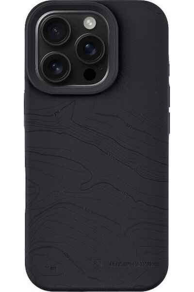 Tactical Magforce Πίσω Κάλυμμα Σιλικόνης / Υφάσματος Μαύρο (iPhone 16 Pro) Κω...
