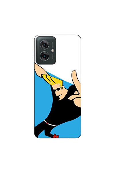 OEM Case compatible with Motorola Moto G55 Silicon Gel Tpu Model Johnny Bravo