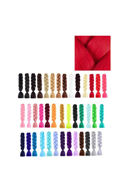 Lucy Style 2000 Colored Braiding Extensions Red Lucy Style 2000, 1 pc