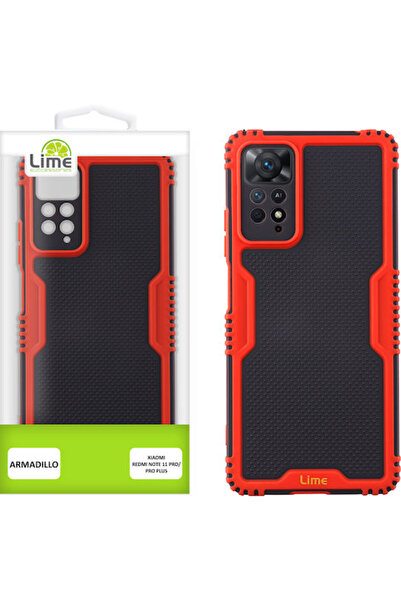Lime&co Lime Armadillo Πλαστικό Κόκκινο Πίσω Κάλυμμα Προστασίας Κάμερας (Redm...